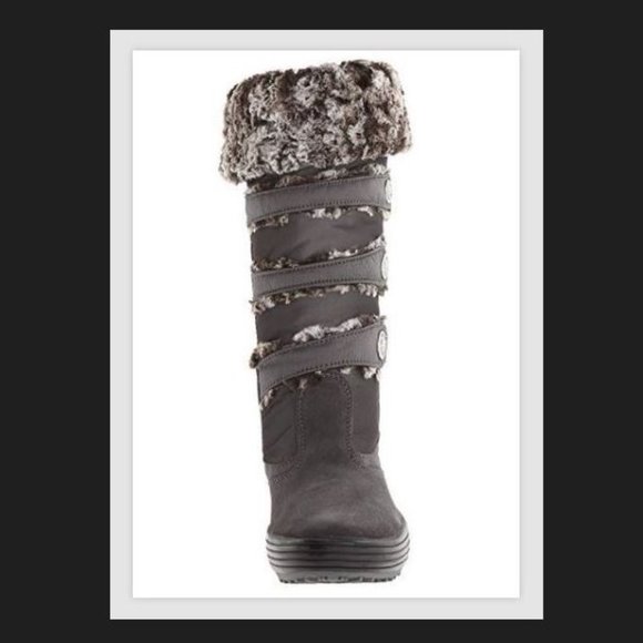 Pajar Canada Women's Maureen Fur Boots Grey - Picture 2 of 7